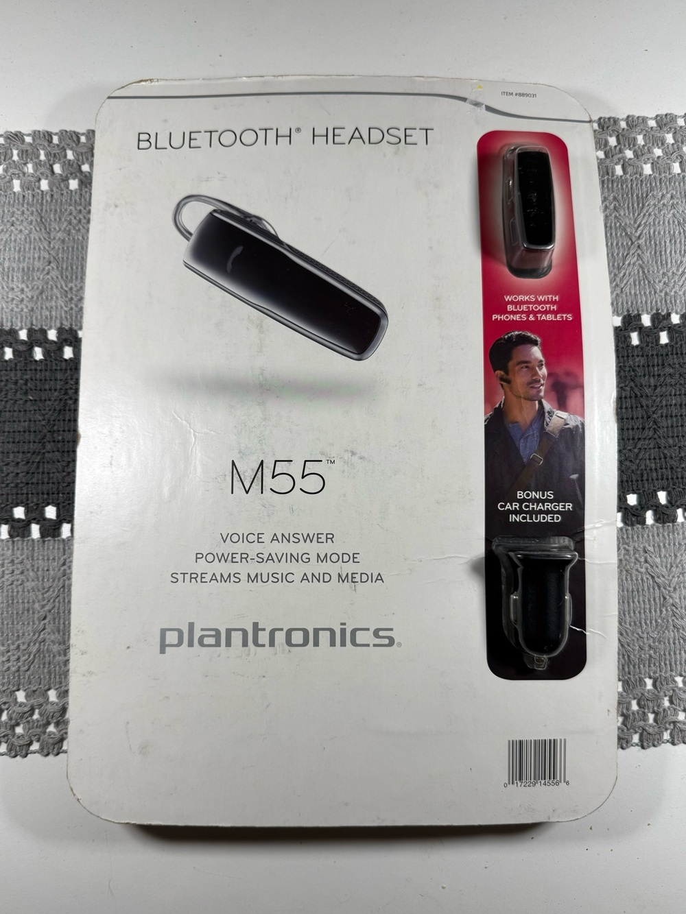 Plantronics M55 Bluetooth Brand New Sealed